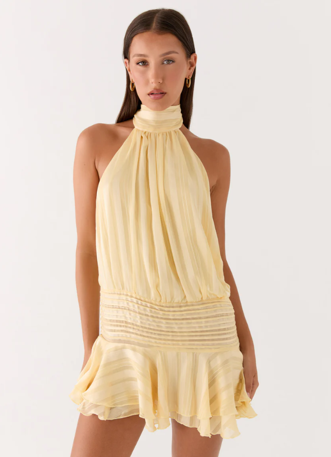 Marbella | Vestido midi plisado