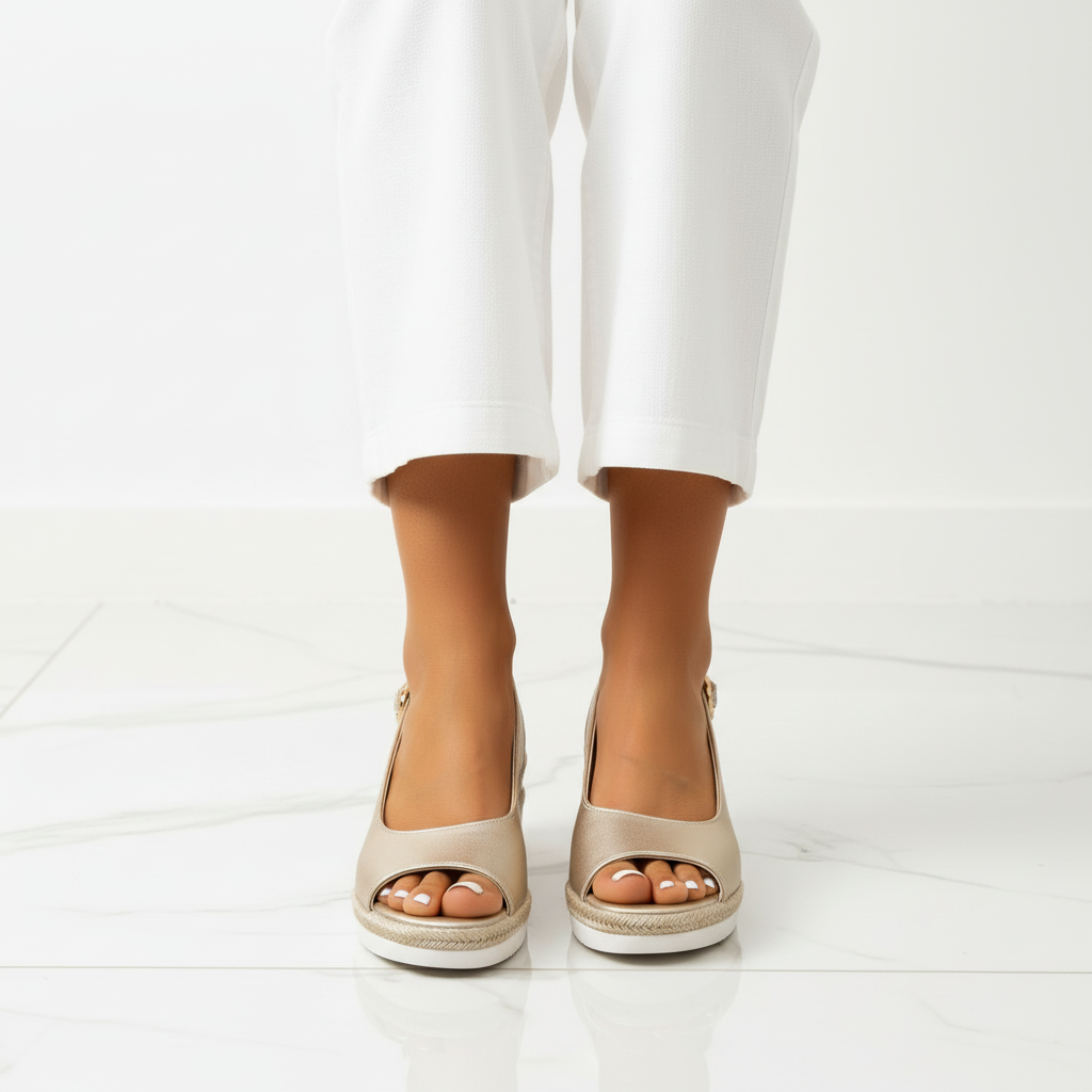 CELIA | Sandalia elegante y luminosa